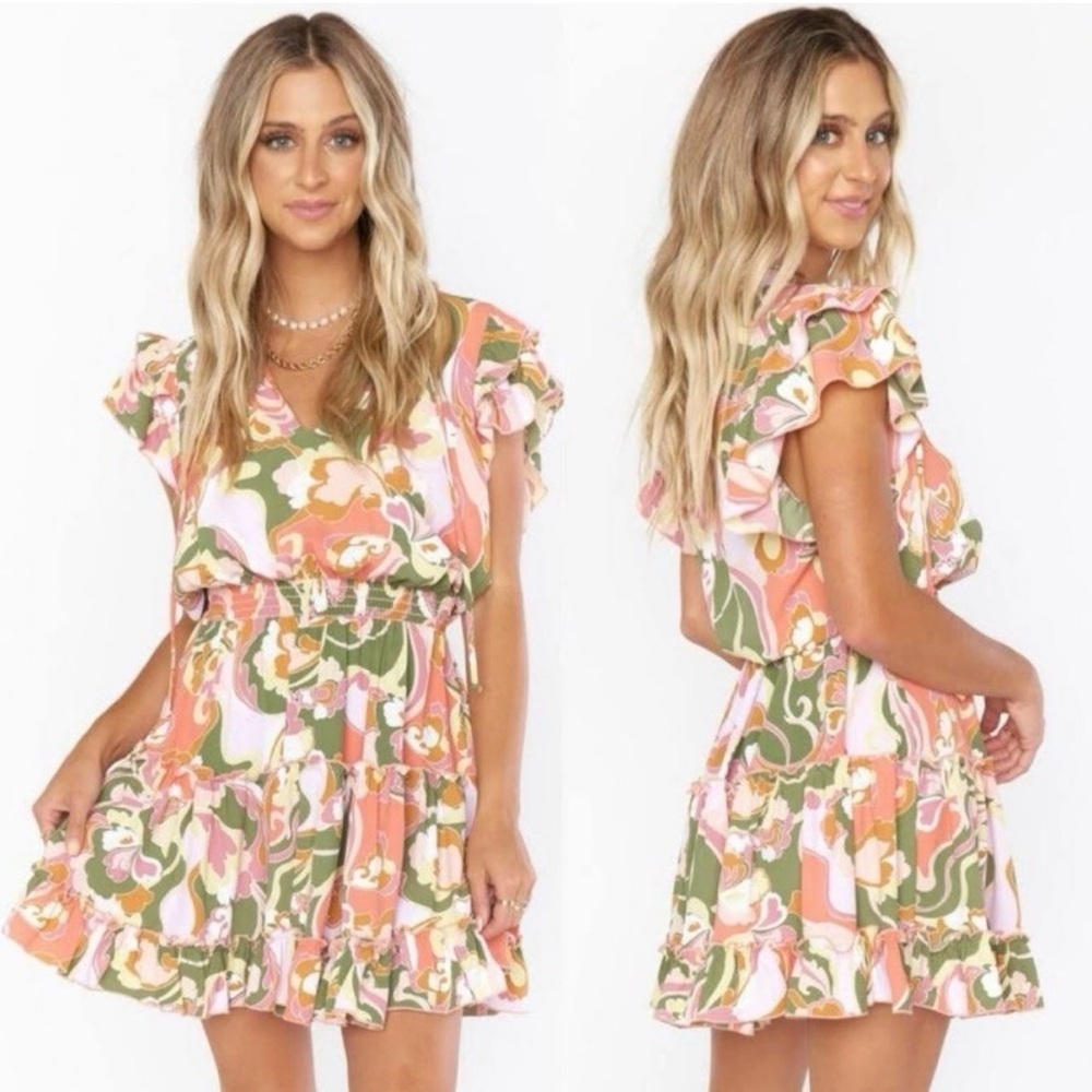 Show Me Your Mumu Wild Dreams Mini Dress in Retro Size XL